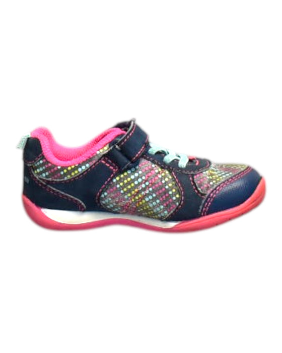 A Multicolour Sneakers from Stride Rite in size 18-24M for girl. (Front View)