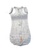 A Grey Sleepsacs from Swaddle Me in size 3-6M for neutral. (Front View)