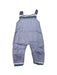 A Blue Long Overalls from Château de Sable in size 0-3M for neutral. (Back View)