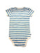 A Blue Short Sleeve Bodysuits from Tommy Hilfiger in size 3-6M for neutral. (Back View)