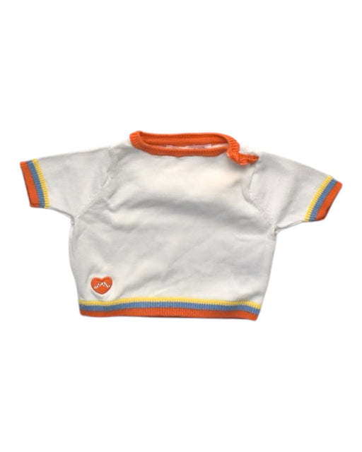 A Multicolour Short Sleeve Tops from Chateau de Sable in size 6-12M for girl. (Front View)