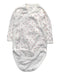 A White Long Sleeve Bodysuits from Petit Bateau in size 0-3M for girl. (Front View)