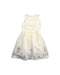 A White Sleeveless Dresses from Nicholas & Bears in size 10Y for girl. (Back View)