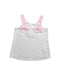 A White Sleeveless Tops from Nicholas & Bears in size 12Y for girl. (Back View)