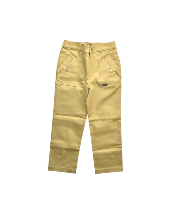 A Yellow Casual Pants from Nicholas & Bears in size 6T for boy. (Front View)
