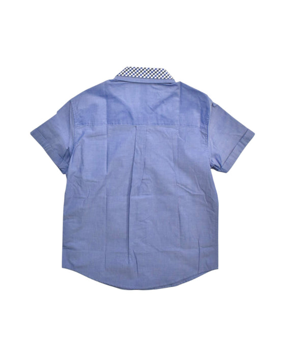 A Blue Short Sleeve Shirts from Nicholas & Bears in size 10Y for boy. (Back View)