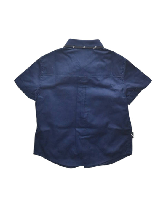 A Navy Short Sleeve Shirts from Nicholas & Bears in size 4T for boy. (Back View)