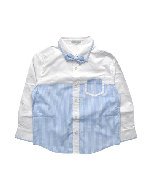 A Blue Long Sleeve Shirts from Nicholas & Bears in size 6T for boy. (Front View)
