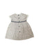 A Multicolour Short Sleeve Dresses from Neck & Neck in size 6-12M for girl. (Back View)