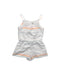 A White Sleeveless Rompers from Polo Ralph Lauren in size 2T for girl. (Back View)
