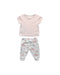 A Multicolour Pants Sets from Peter Rabbit in size 3-6M for girl. (Back View)