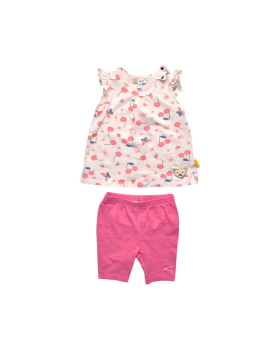 A Multicolour Leggings Sets from Steiff in size 3-6M for girl. (Front View)