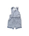 A Blue Sleeveless Rompers from Mothercare in size 3-6M for girl. (Back View)