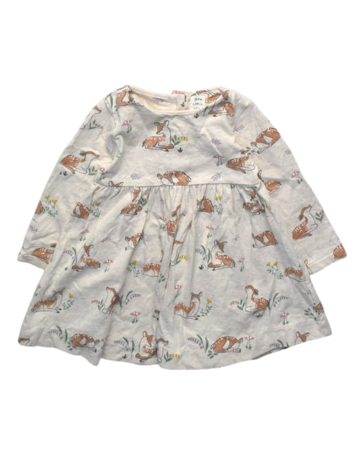 A Multicolour Long Sleeve Dresses from John Lewis in size 6-12M for girl. (Front View)