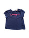 A Navy Short Sleeve T Shirts from PONEY in size 6-12M for girl. (Front View)