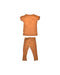 A Peach Pants Sets from Jamie Kay in size 18-24M for girl. (Back View)