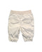 A Beige Casual Pants from Seed in size 0-3M for boy. (Back View)