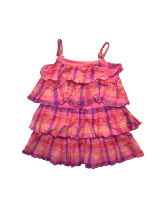 A Multicolour Sleeveless Dresses from Peek in size 6-12M for girl. (Back View)