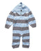 A Blue Long Overalls from Chateau de Sable in size 0-3M for neutral. (Front View)