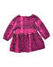 A Pink Long Sleeve Dresses from Burberry in size 12-18M for girl. (Back View)