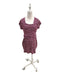 A Burgundy Short Sleeve Dresses from Jojo Maman Bébé in size Maternity-M for maternity. (Front View)