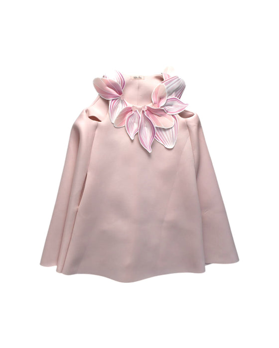 A Pink Sleeveless Dresses from Nikolia in size 10Y for girl. (Front View)