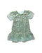 A Green Short Sleeve Dresses from Seed in size 10Y for girl. (Front View)