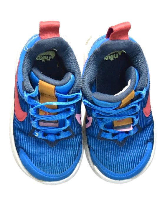 A Blue Sneakers from Nike in size 3T for neutral. (Back View)