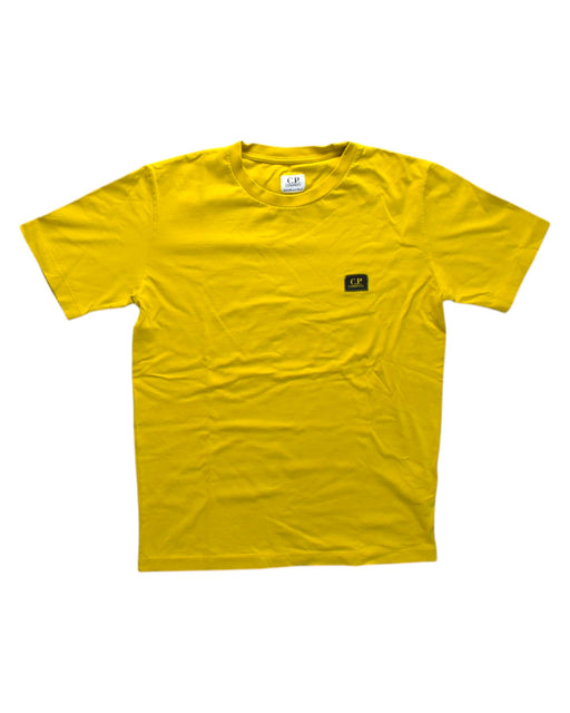 A Yellow Short Sleeve T Shirts from C.P Company in size 12Y for boy. (Front View)