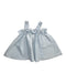 A Blue Sleeveless Tops from Seed in size 5T for girl. (Front View)