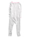 A White Pyjama Sets from Oeteo in size 6-12M for girl. (Back View)