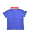 A Blue Short Sleeve Polos from Fendi in size 6T for boy. (Back View)
