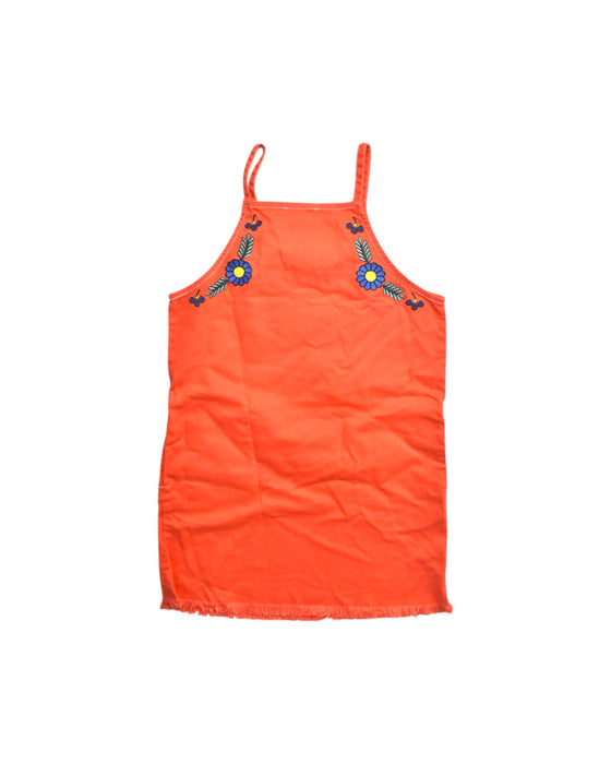 A Orange Overall Dresses from Stella McCartney in size 10Y for girl. (Back View)