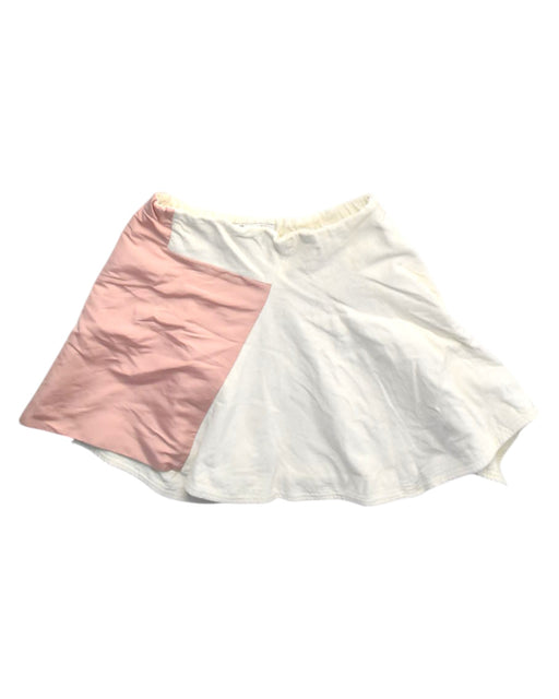 A White Mid Skirts from Owa Yurika in size 6T for girl. (Front View)