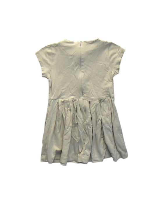 A Ivory Short Sleeve Dresses from Chateau de Sable in size 18-24M for girl. (Back View)