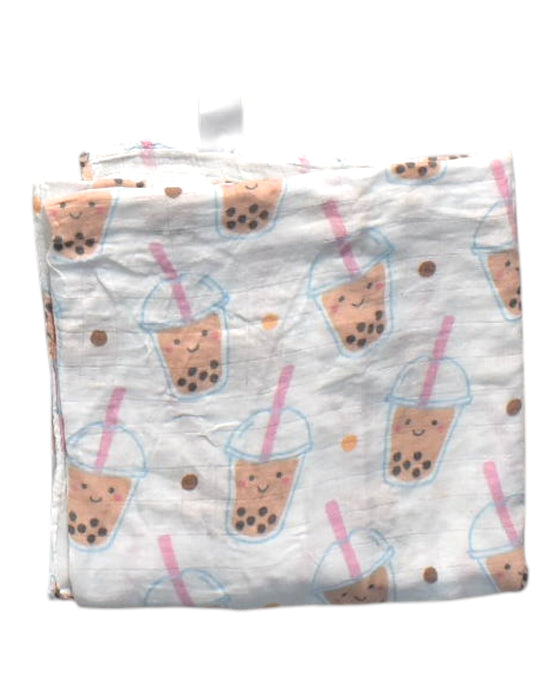 A Multicolour Swaddles from The Wee Bean in size O/S for neutral. (Front View)