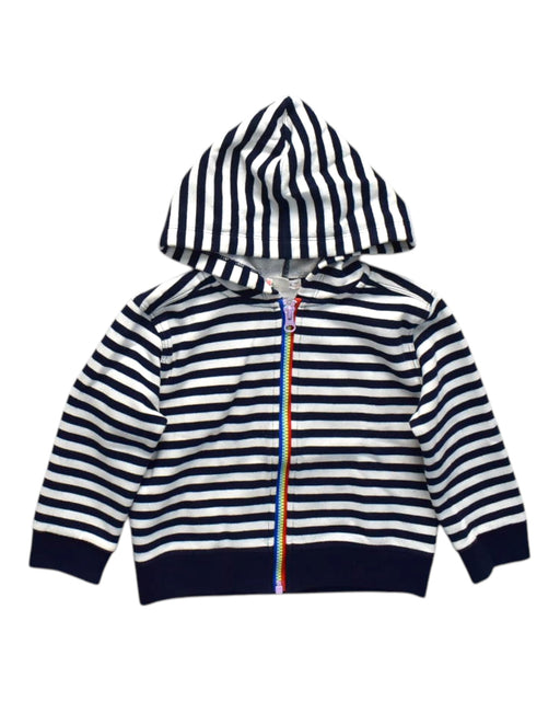 A Black Zippered Sweatshirts from Crewcuts in size 3T for girl. (Front View)