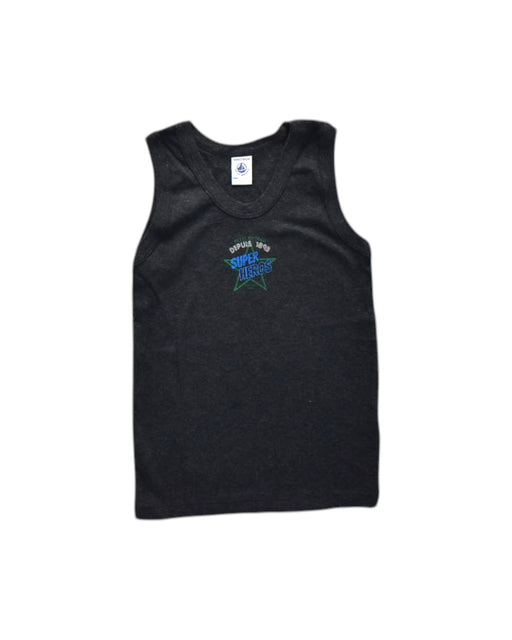 A Black Sleeveless Tops from Petit Bateau in size 6T for neutral. (Front View)