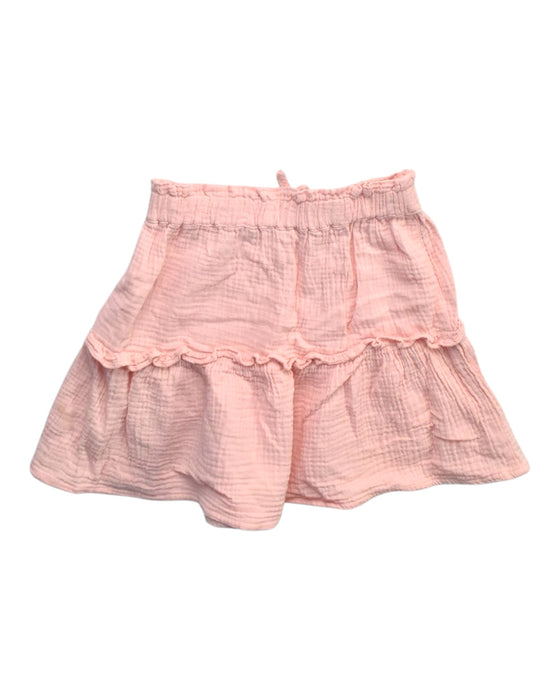A Pink Short Skirts from Seed in size 7Y for girl. (Back View)