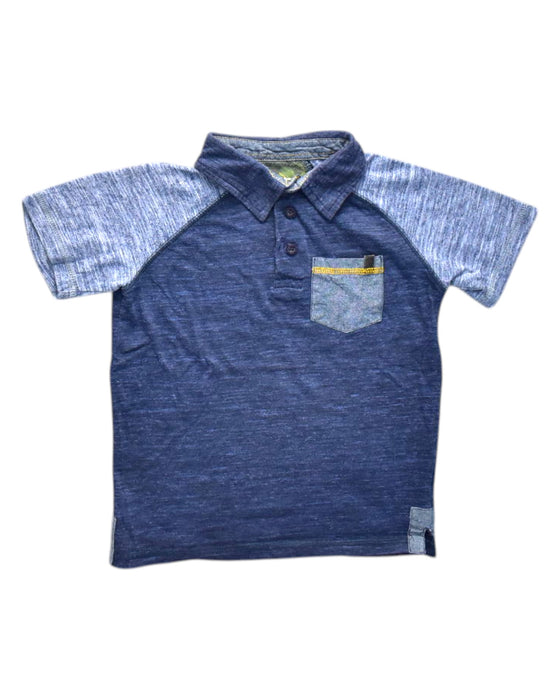A Blue Short Sleeve Polos from Joe’s in size 6T for boy. (Front View)
