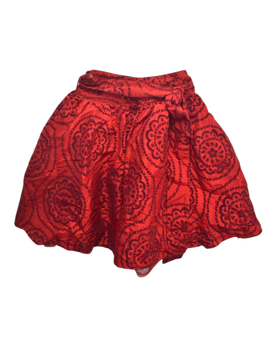 A Red Short Skirts from The Children's Place in size 10Y for girl. (Front View)