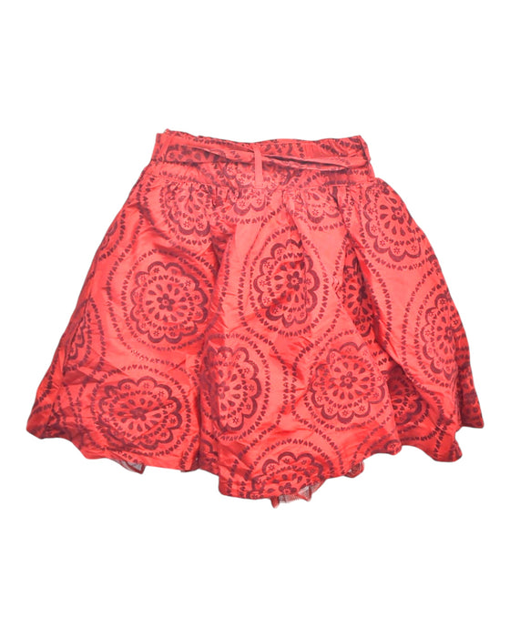 A Red Short Skirts from The Children's Place in size 10Y for girl. (Back View)
