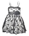 A Black Sleeveless Dresses from Blossom in size 12Y for girl. (Front View)