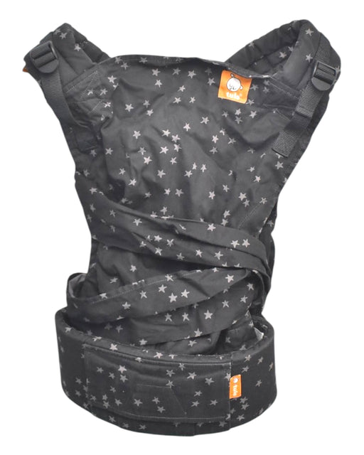A Black Baby Carriers from Tula in size O/S for neutral. (Front View)