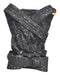 A Black Baby Carriers from Tula in size O/S for neutral. (Back View)