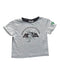 A Grey Short Sleeve T Shirts from Cyrillus in size 4T for neutral. (Front View)