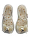 A Ivory Sandals from Mini Melissa in size 3T for girl. (Back View)