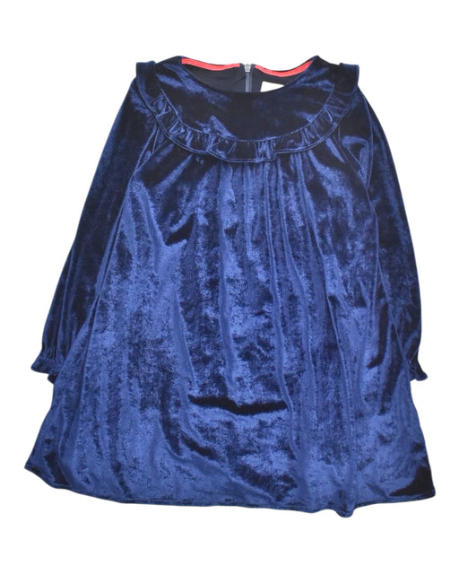A Navy Long Sleeve Dresses from Boden in size 7Y for girl. (Front View)