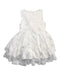 A White Sleeveless Dresses from bloomB in size 7Y for girl. (Back View)