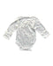 A White Long Sleeve Bodysuits from Les Enphants in size 3-6M for neutral. (Back View)